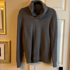 Michael Kors Men's Turtleneck Gray Sweater